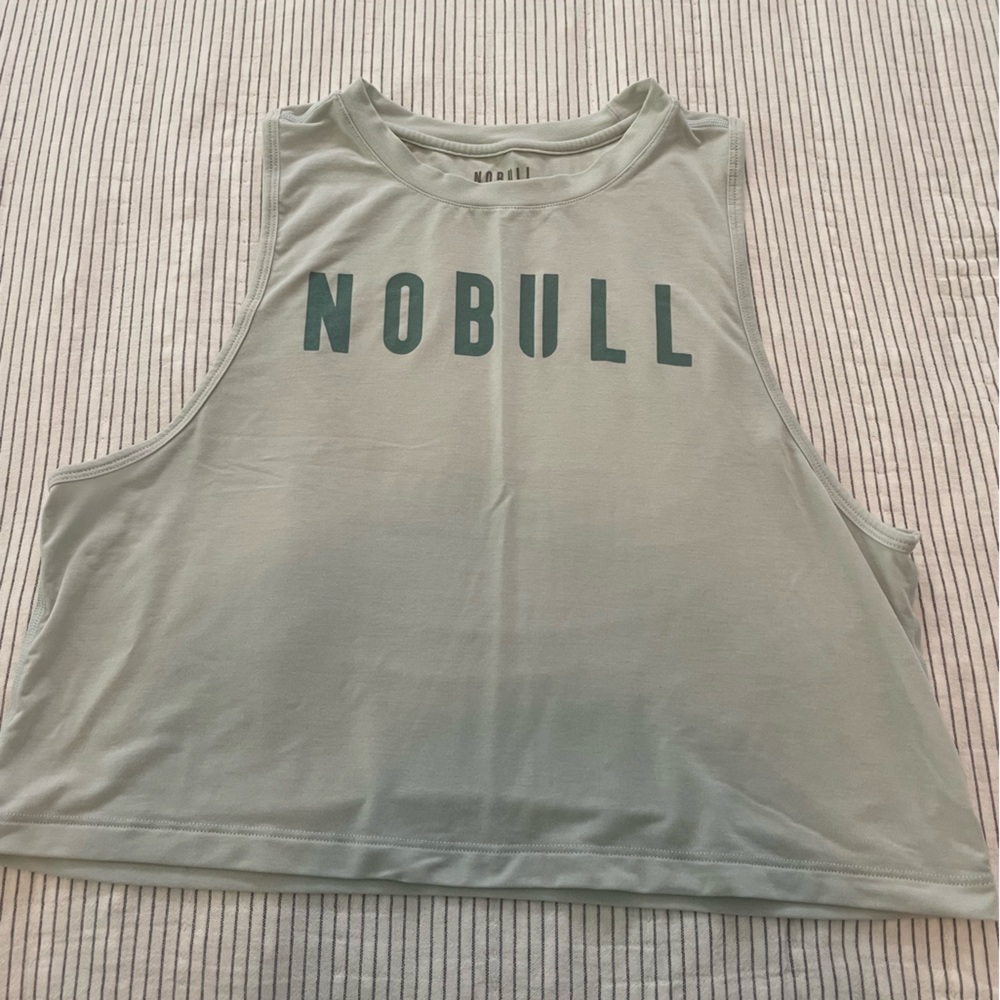 NoBull Light Blue Cropped Tank